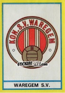 Sticker Badge - Football Belgium 1974-1975 - Panini