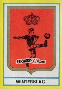 Sticker Badge - Football Belgium 1974-1975 n. 324 - Panini