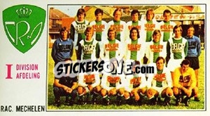 Sticker Team - Football Belgium 1975-1976 n. 287 - Panini