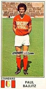 Sticker Paul Bajlitz - Football Belgium 1975-1976 n. 343 - Panini