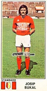 Figurina Josip Bukal - Football Belgium 1975-1976 - Panini