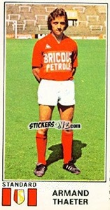 Sticker Armand Thaeter - Football Belgium 1975-1976 n. 349 - Panini