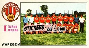 Sticker Team - Football Belgium 1975-1976 - Panini