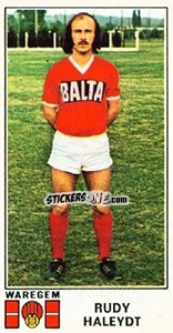 Sticker Rudy Haleydt - Football Belgium 1975-1976 n. 363 - Panini