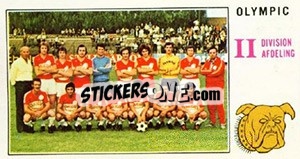 Figurina Team - Football Belgium 1975-1976 n. 375 - Panini