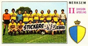 Figurina Team - Football Belgium 1975-1976 n. 377 - Panini