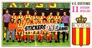 Sticker Team - Football Belgium 1975-1976 n. 378 - Panini