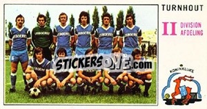 Sticker Team - Football Belgium 1975-1976 - Panini