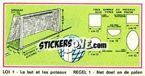 Cromo Loi 1 - Football Belgium 1975-1976 - Panini