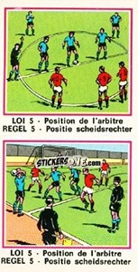Sticker Loi 5 - Football Belgium 1975-1976 - Panini
