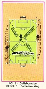 Sticker Loi 6 - Football Belgium 1975-1976 n. 394 - Panini