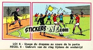 Sticker Loi 6 - Football Belgium 1975-1976 - Panini