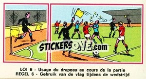 Sticker Loi 6 - Football Belgium 1975-1976 n. 395 - Panini