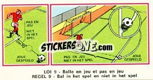 Sticker Loi 9 - Football Belgium 1975-1976 n. 400 - Panini