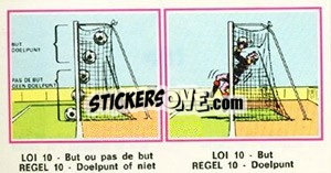 Figurina Loi 10 - Football Belgium 1975-1976 - Panini