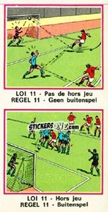 Figurina Loi 11 - Football Belgium 1975-1976 - Panini