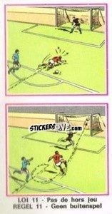 Sticker Loi 11 - Football Belgium 1975-1976 n. 409 - Panini