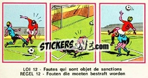 Sticker Loi 12 - Football Belgium 1975-1976 n. 413 - Panini