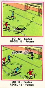 Sticker Loi 12 - Football Belgium 1975-1976 n. 414 - Panini