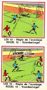 Figurina Loi 12 - Football Belgium 1975-1976 - Panini