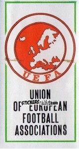 Cromo Badge (UEFA) - Football Belgium 1975-1976 - Panini