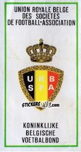 Cromo Badge (KBV) - Football Belgium 1975-1976 - Panini