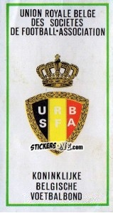 Sticker Badge (KBV) - Football Belgium 1975-1976 n. 3 - Panini