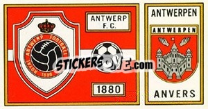 Figurina Badge - Football Belgium 1975-1976 - Panini