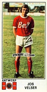 Sticker Jos Velser - Football Belgium 1975-1976 n. 29 - Panini