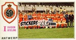 Sticker Team - Football Belgium 1975-1976 n. 33 - Panini