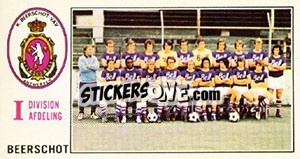 Figurina Team - Football Belgium 1975-1976 n. 51 - Panini