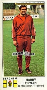 Sticker Harry Heylen - Football Belgium 1975-1976 n. 61 - Panini
