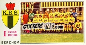 Sticker Team - Football Belgium 1975-1976 - Panini