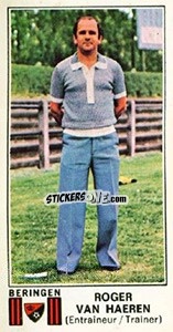 Sticker Roger van Haeren - Football Belgium 1975-1976 n. 79 - Panini