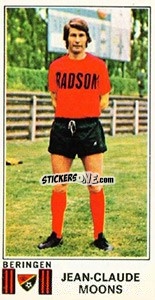Sticker Jean-Claude Moons - Football Belgium 1975-1976 - Panini