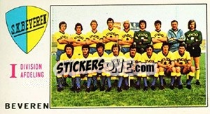 Figurina Team - Football Belgium 1975-1976 - Panini