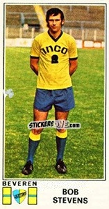Sticker Bob Stevens - Football Belgium 1975-1976 n. 108 - Panini