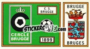Sticker Badge - Football Belgium 1975-1976 n. 116 - Panini
