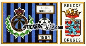 Sticker Badge - Football Belgium 1975-1976 n. 134 - Panini