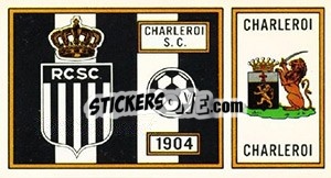 Sticker Badge - Football Belgium 1975-1976 n. 152 - Panini