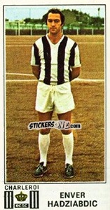 Sticker Enver Hadziabdic - Football Belgium 1975-1976 - Panini