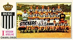 Figurina Team - Football Belgium 1975-1976 - Panini