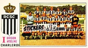 Figurina Team - Football Belgium 1975-1976 n. 159 - Panini