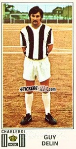 Sticker Guy Delin - Football Belgium 1975-1976 n. 161 - Panini