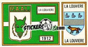 Cromo Badge - Football Belgium 1975-1976 n. 170 - Panini