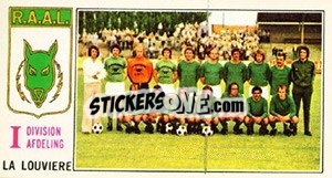 Cromo Team - Football Belgium 1975-1976 n. 177 - Panini