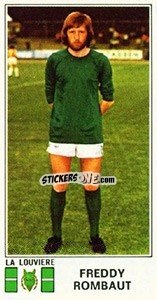 Cromo Freddy Rombaut - Football Belgium 1975-1976 - Panini