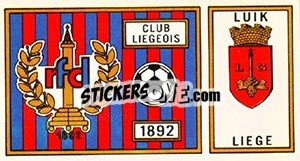 Sticker Badge - Football Belgium 1975-1976 - Panini