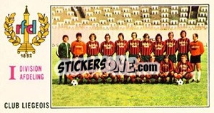 Figurina Team - Football Belgium 1975-1976 - Panini