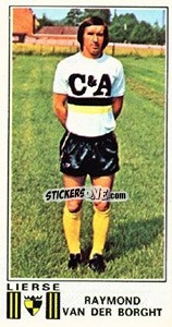 Figurina Raymond van der Borght - Football Belgium 1975-1976 n. 208 - Panini
